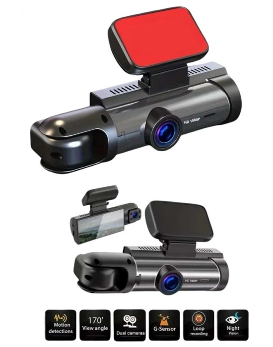 ® Araç Kamerası Dönebilen HD Kaliteli Video ve Fotoğraf Kaydedici