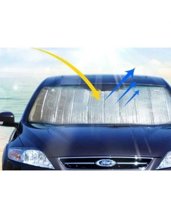 ® Araç Ön Cam Güneşlik Isı Yalıtımlı Katlanabilir Model Renault Megane Honda Civic Opel Astra Ford Focus