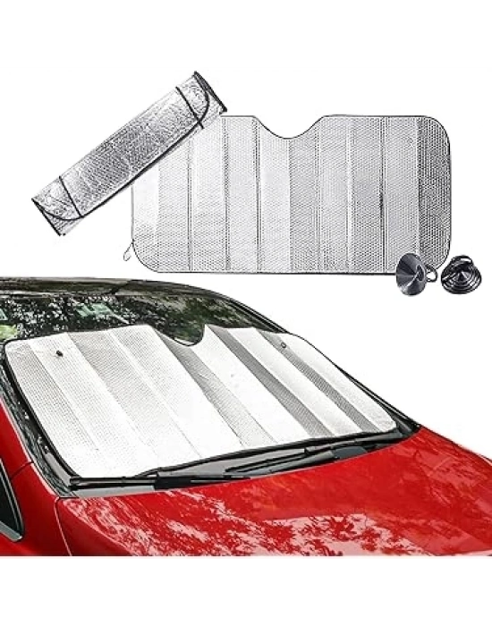 ® Araç Ön Cam Katlanabilir Güneşlik Isı Yansıma Önleyici Dacia Duster Honda Civic Ford Focus Skoda Superb