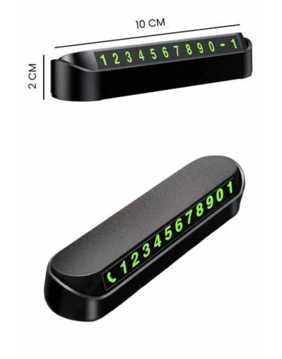 ® Araç Park Numaratörü Tüm Araçlara Uyumlu Araba Numaralık