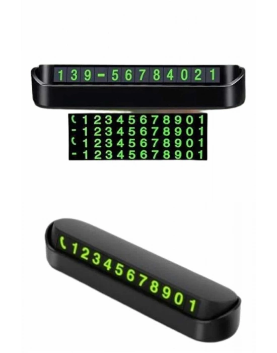 ® Araç Park Numaratörü Tüm Araçlara Uyumlu Araba Numaralık