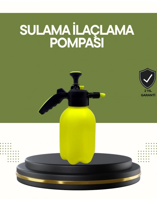 ® Araç Temizleme Püskürtücü 2L Basınçlı Bakır Nozullu Cila Sprey