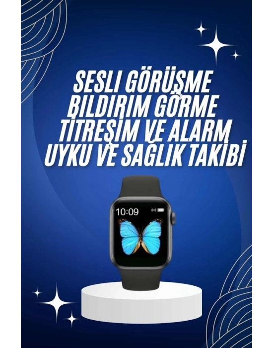 ® Arama Cevaplayabilen Akıllı Saat Bluetooth Bağlantılı Sosyal Medya Girişli