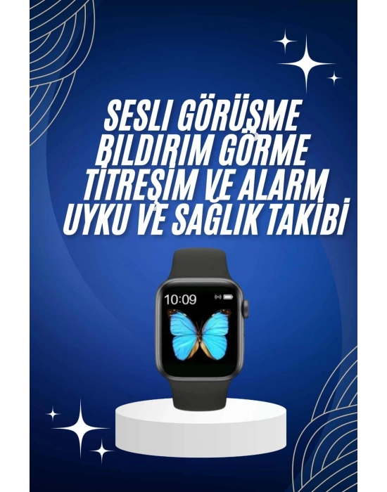 ® Arama Cevaplayabilen Akıllı Saat Bluetooth Bağlantılı Sosyal Medya Girişli