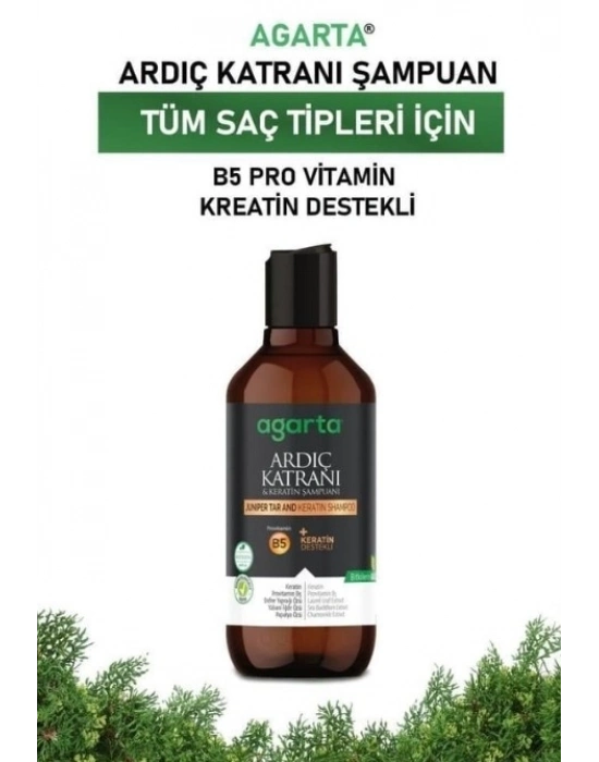 ®   Ardıç Katranı & Keratin Şampuanı 400ml