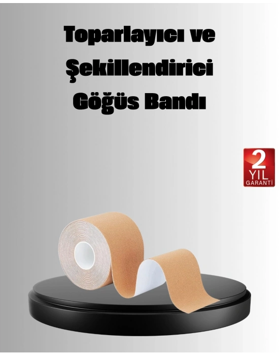 ® Askısız Görünmez Göğüs Bandı – Dekolteli Kıyafetler İçin Destekleyici Bant