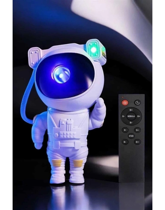 ® Astronot Görünümlü Projeksiyon Speaker Taşınabilir