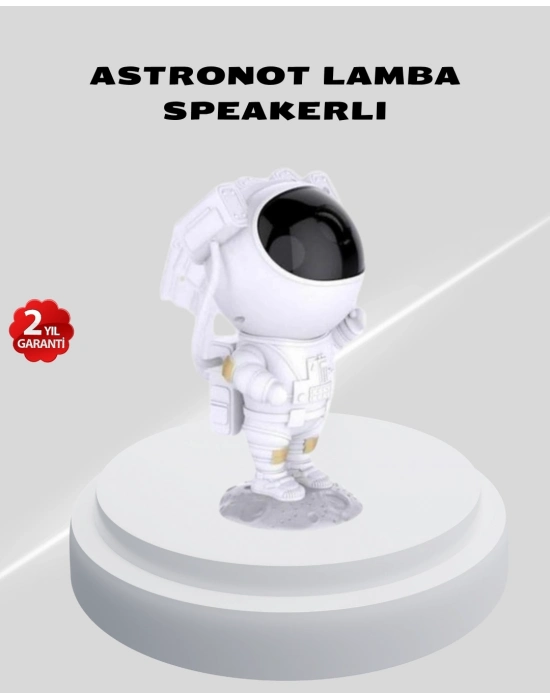 ® Astronot Yıldız Projeksiyon Lambası 8 Efektli Uzaktan Kumandalı Gece Işığı
