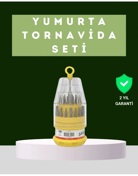 ® Ateşe Dayanıklı Tornavida Seti Elektronik Tamir İçin Çok Uçlu