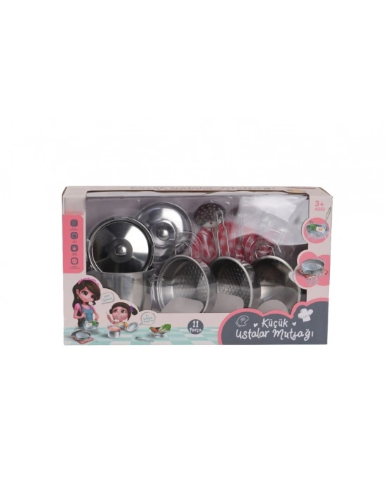 ® ATF-3815-1A 11 PARÇA ÇELİK TENCERE TAVA SET