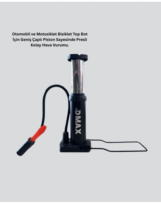 ® Ayak Pompası Otomobil Motosiklet Bisiklet Lastik Şişirme