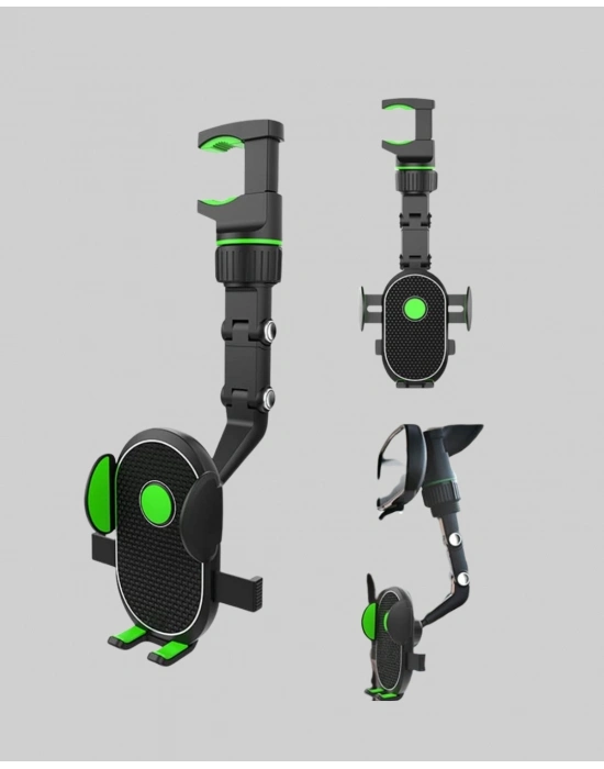 ® Ayarlanabilir Dikiz Aynası Telefon Tutucu Sağlam ve Şık Tasarım