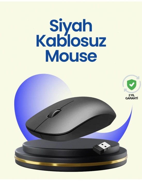 ® Ayarlanabilir DPI Özellikli Mouse – Sessiz, Estetik ve Uyumlu