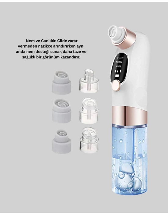 ® Ayarlanabilir Emiş Gücü ile Profesyonel Siyah Nokta Temizleyici