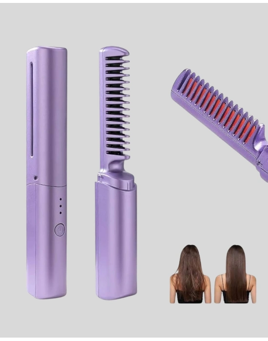 ® Ayarlanabilir Isı Kontrollü Saç Şekillendirici – İnce ve Kalın Tellere Uyumlu