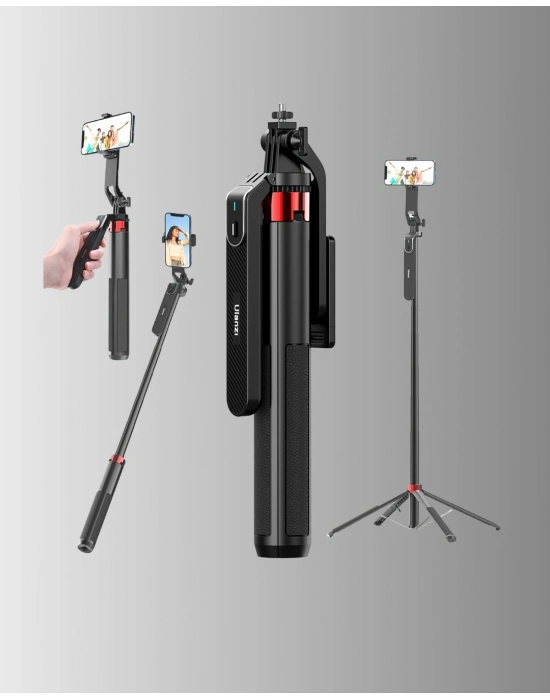 ® Ayarlanabilir Telefon Tripodu Selfie Stick Çok Açılı Çekim