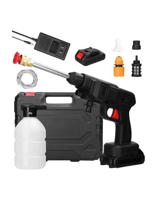 ® Bahçe Sulama Tabancası Makinesi Yüksek Basınçlı Akülü Yıkama Makinesi