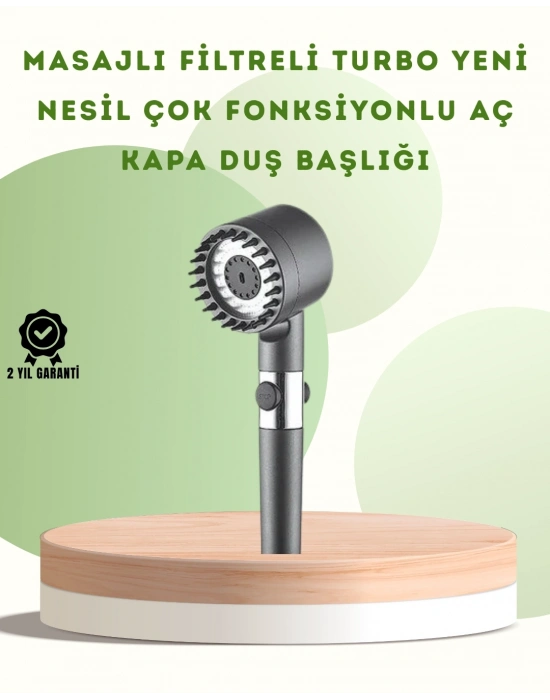 ® Banyo İçin Filtreli Duş Başlığı Pratik Kullanım