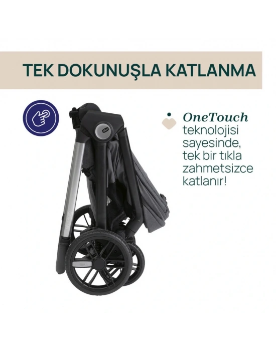 ®   Bellagio Bebek Arabası Black Satin