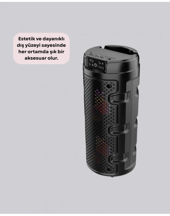 ® Bluetooth 5.0 Destekli Yüksek Ses Kaliteli Hoparlör