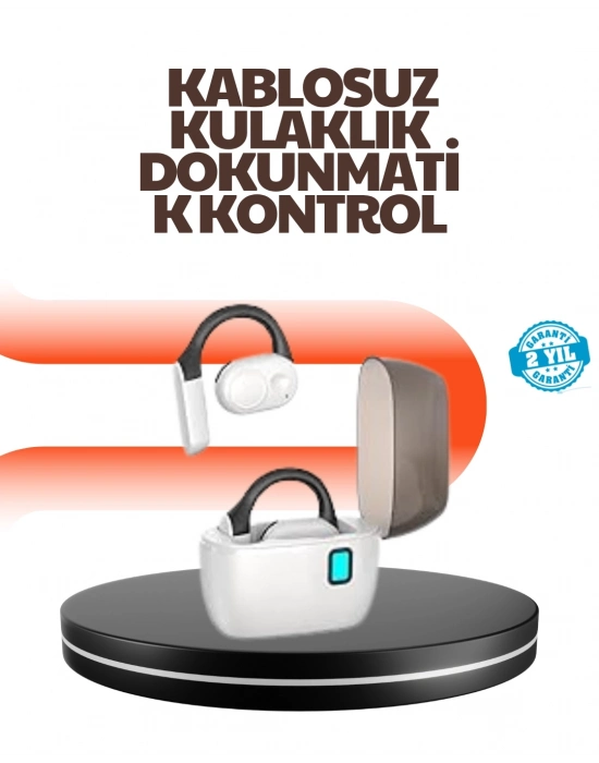 ® Bluetooth 5.0 Kulak İçi Kulaklık – Güçlü Bas, Uzun Pil Ömrü, Şarj Kutulu Tasarım