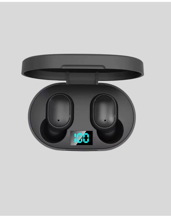 ® Bluetooth 5.0 Kulaklık – LED Ekranlı Şarj Kutusu