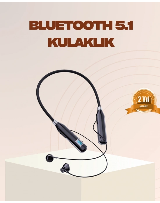 ® Bluetooth 5.1 Kablosuz Kulaklık – Net Ses ve Güçlü Bağlantı