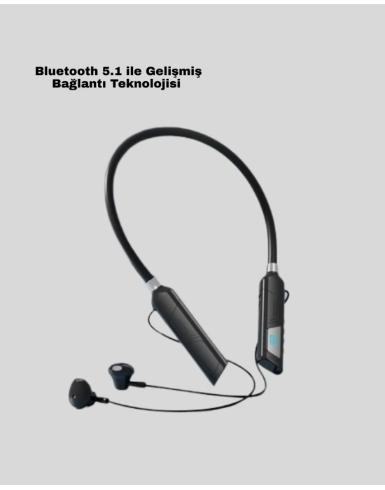 Bluetooth 5.1 Kablosuz Kulaklık – Net Ses ve Güçlü Bağlantı