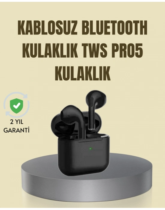 ® Bluetooth 5.1 Teknolojili TWS Pro 5 – Güçlü ve Kararlı Bağlantı