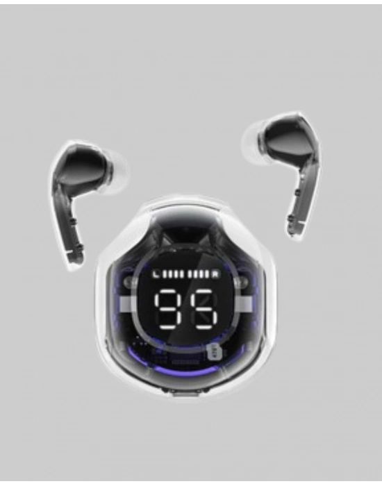 ® Bluetooth 5.3 Kablosuz Kulaklık HiFi Stereo ve Ekstra Bass Dijital Ekranlı