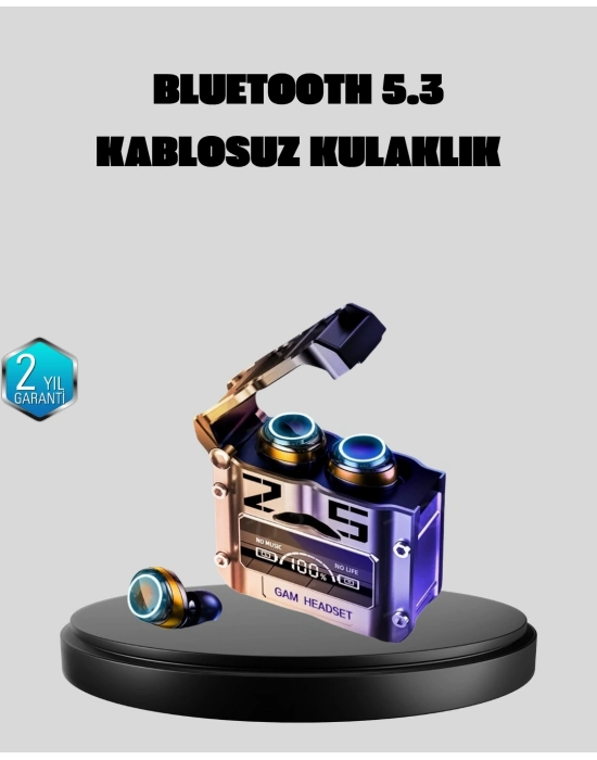 ® Bluetooth 5.3 Kablosuz Kulaklık – Ultra HD Ses Kalitesi, Gürültü Engelleme