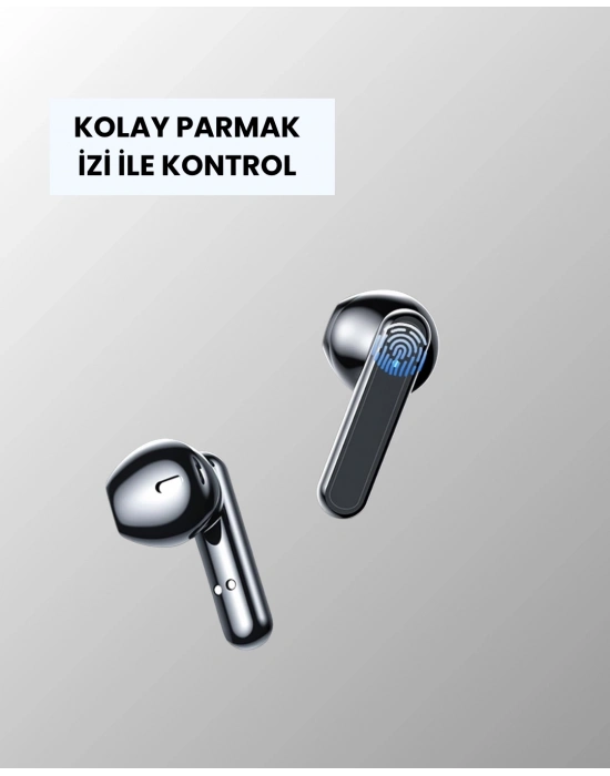 ® Bluetooth 5.4 Kablosuz Kulaklık – Gürültü Engelleme ve Dokunmatik Kontrol