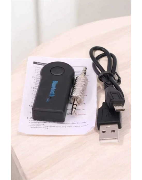 ® Bluetooth Araç Kiti Bt 350 Aux Çıkışlı Tüm Araçlara Uyumlu