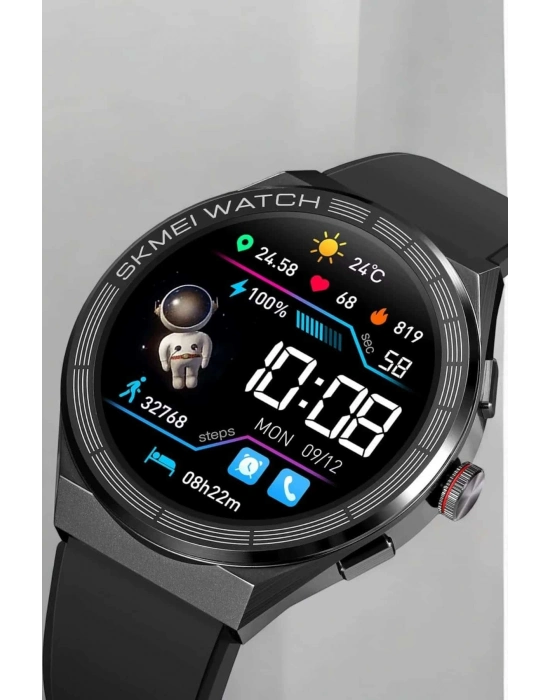 ® Bluetooth Bağlantılı Akıllı Saat Tüm Telefonlara Uyumlu Değiştirilebilir Kordon