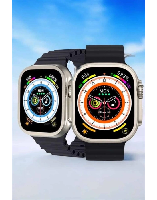 ® Bluetooth Bağlantılı Nabız, Kan Basıncı, Oksijen Ölçer Akıllı Saat