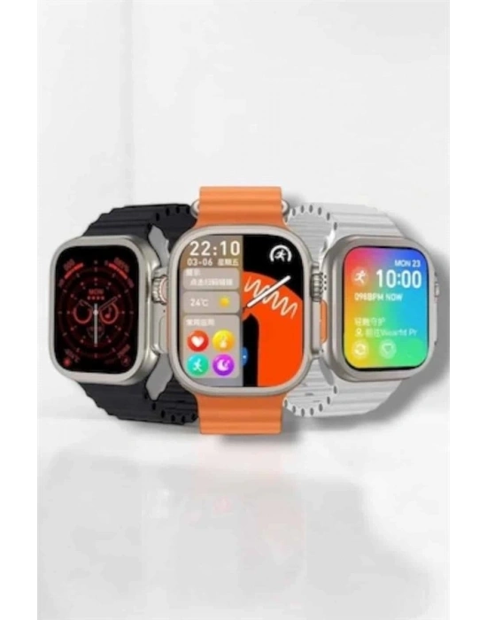 ® Bluetooth Bağlantılı Nabız, Kan Basıncı, Oksijen Ölçer Akıllı Saat