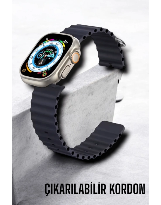 ® Bluetooth Bağlantılı Nabız, Kan Basıncı, Oksijen Ölçer Akıllı Saat