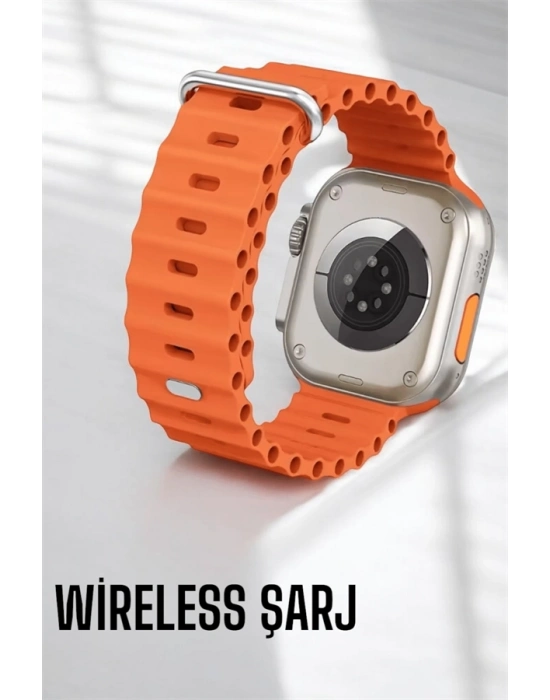 ® Bluetooth Bağlantılı Nabız, Kan Basıncı, Oksijen Ölçer Akıllı Saat