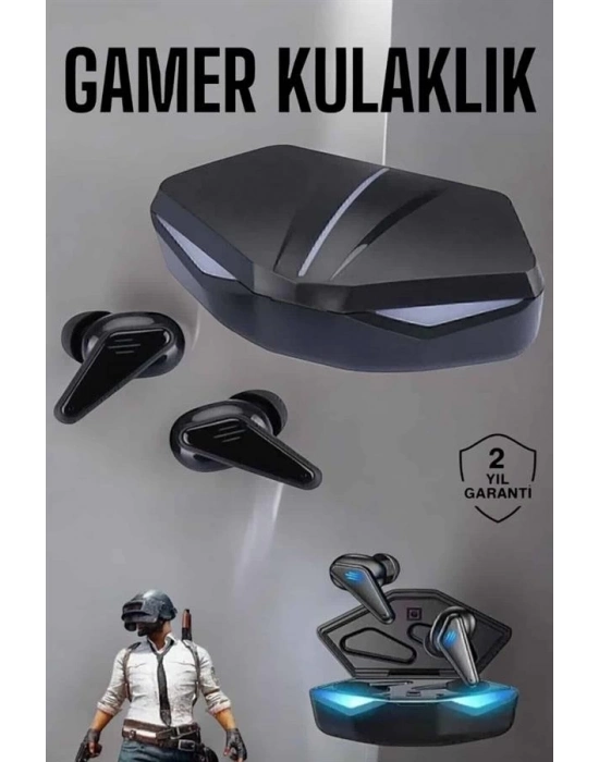 ® Bluetooth Gamer Oyuncu Kulaklığı ANC Özelliği Yüksek Ses Kaliteli