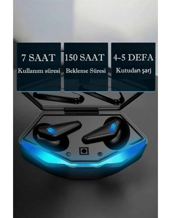 ® Bluetooth Gamer Oyuncu Kulaklığı ANC Özelliği Yüksek Ses Kaliteli