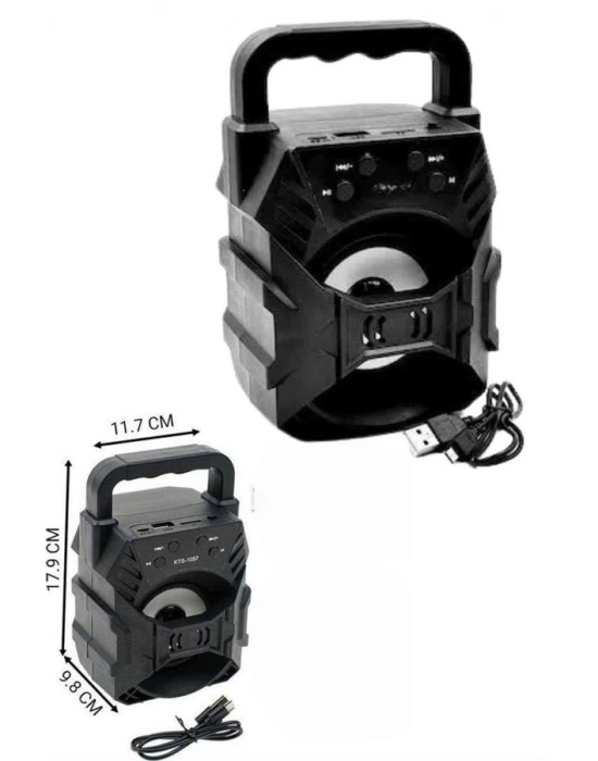 ® Bluetooth Hoparlör Android ve İOS Uyumlu Ses Bombası USB Girişli Taşınabilir