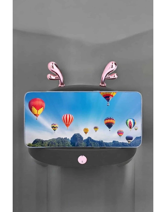 ® Bluetooth Hoparlör Telefon Tutuculu Akıllı Hoparlör Uzun Pil Ömrü