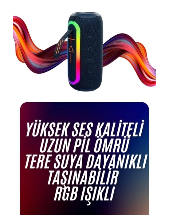 ® Bluetooth Hoparlör Uzun Pil Ömrü Taşınabilir Yüksek Ses Kaliteli