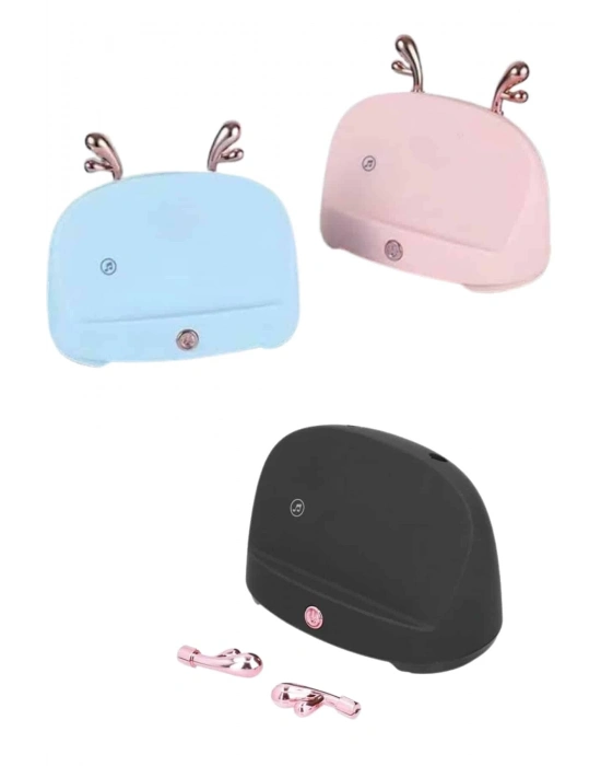 ® Bluetooth Hoparlör Uzun Pil Ömrü Yüksek Ses Kaliteli Kablosuz Telefon Tutma