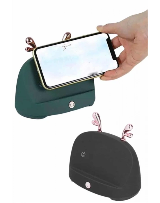 ® Bluetooth Hoparlör Uzun Pil Ömrü Yüksek Ses Kaliteli Kablosuz Telefon Tutma