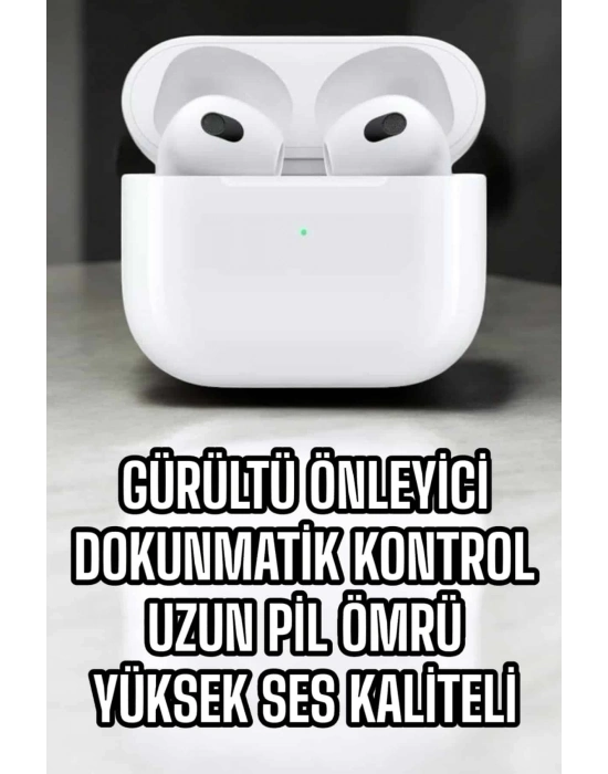 ® Bluetooth Kulaklık 3.Nesil Kablosuz Uzun Pil Ömrü Dokunmatik Kontrol