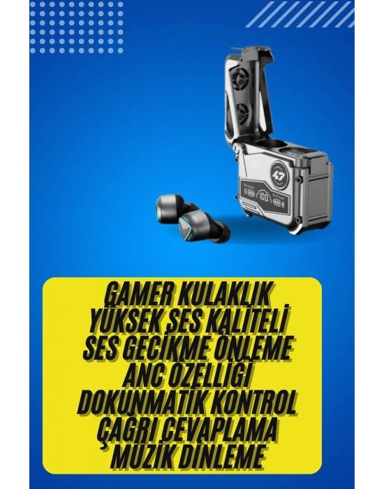 ® Bluetooth Kulaklık Dokunmatik Kontrol Tws kablosuz kulaklık Hi-fi Stereo