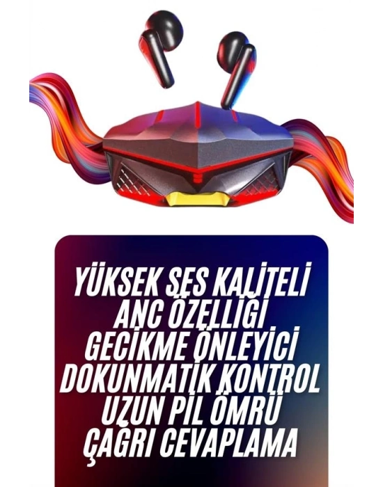 ® Bluetooth Kulaklık HD Ses Kaliteli Işıklı Metal Kasa Ios Android Uyumlu Mikrofonlu