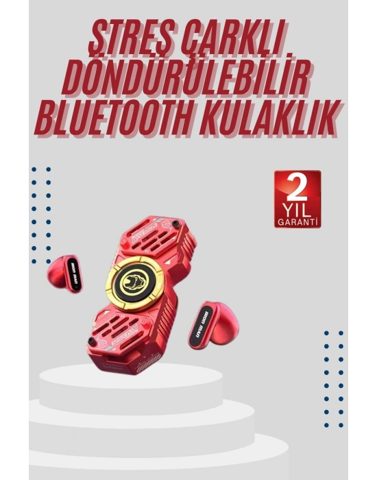 Bluetooth Kulaklık Stres Çarkı ANC Özellikli Gaming Kulaklık