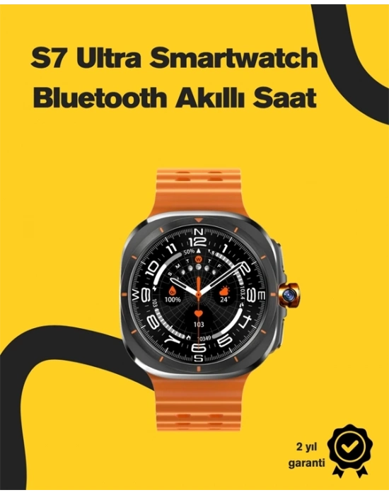 ® Bluetooth ve Sesli Görüşme Özellikli Akıllı Saat | 2 Ekran | 400 mAh Batarya